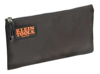 Klein Tools 5139B Black Cordura Zipper Bag 7 x 12.5 Inches 