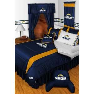  NFL SAN DIEGO CHARGERS SL Complete (9) Pc. Bed Set 
