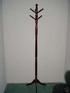Solidwood Cherry Coat/Hat/Towel Rack EASY ASSEMBLY  