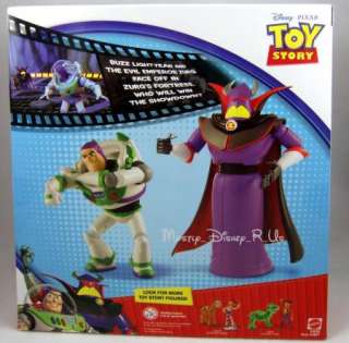 Toy Story 3 Zurg & Buzz Lightyear Figure Movie Moments  