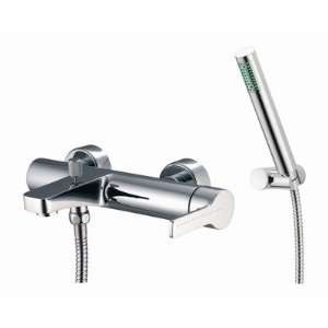   Tub Faucet with Hand Shower Finish Brushed Nickel