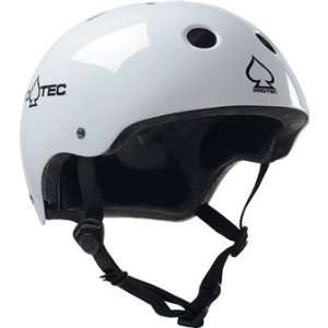 Pro Tec Skateboard Helmet White [XX Large] Sports 