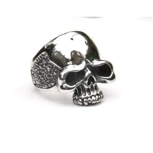  Gothic Skull Ring stainless steel best quality punk emo 