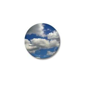  Clouds Peace Mini Button by  Patio, Lawn 