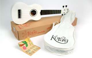 Korala Soprano Ukulele, bag + Starter Pack (10 colours)  