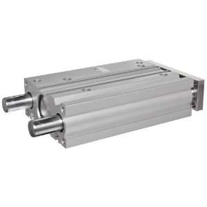 SMC MGPM20 50 Aluminum Air Cylinder with Guide Rod Plate, Slide 