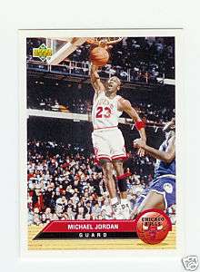 92 93 Upper Deck McDonalds Michael Jordan #CH4  