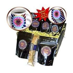 SmudgeArt Pattern Designs   Kaleidoscope Smurf Blue   Coffee Gift 