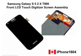Tmobile Samsung Galaxy S II 2 T989 Front LCD Touch Digitizer Screen 