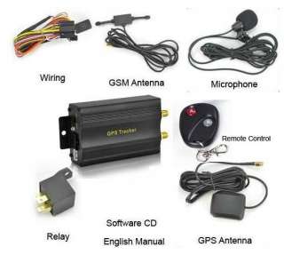 GPS/GSM/GPRS Vehicle Car Tracker System TK103B +Remote Conctrol  