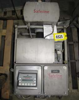 USED SAFELINE METAL DETECTOR STAINLESS STEEL  