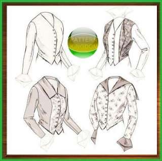 Late Victorian 1914 Basque Shirt/Blouse Patterns 12 16  