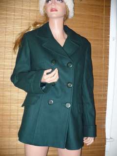 VICTORIAS SECRET DOUBLE BREASTED PEACOAT JACKET L NEW  