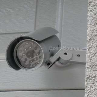 FAKE SECURITY VIDEO CCTV CAMERA w/ MOTION SENSOR LIGHT  