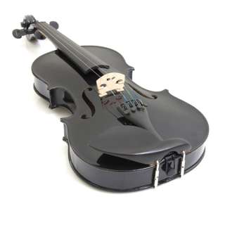 Mendini Acoustic Viola Size 16 15 14 13 12 ~Wood Black Blue 