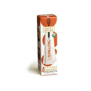 Smart Spice Organic Nutmeg, Net Wt. 0.3 Ounce Boxes (Pack of 6 