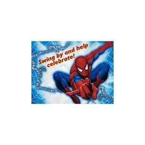  8 SpiderMan Invitations Toys & Games