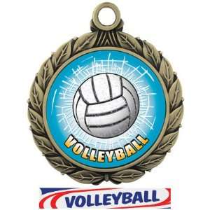   8501 GOLD/DELUXE Custom Volleyball RIBBON 2.75