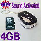 4gb 909 3 voice activated sound control video recorder spy