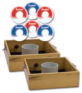 Includes (2) 12 X 12 targets with travel handles (6) 2 washers, 3 