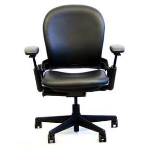  Leap Chair by Steelcase   Black Leather