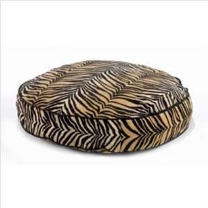   Super Soft Round Dog Bed in Sarafi Size Small (28)
