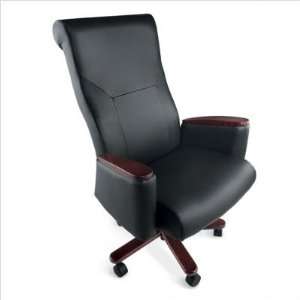  Accel Executive High Back Swivel Leather Chair Upholstery 