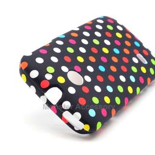   Polka Dot Hard Case Snap On Cover for Huawei Ascend 2 Prism T Mobile