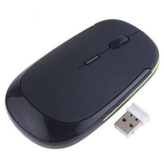 Slim Mini USB Wireless 2.4G 2.4GHz Mouse Optical Mice 1600DPI  