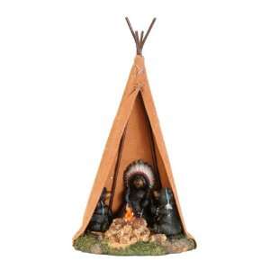  Indian Bears & Teepee Light   CLEARANCE 