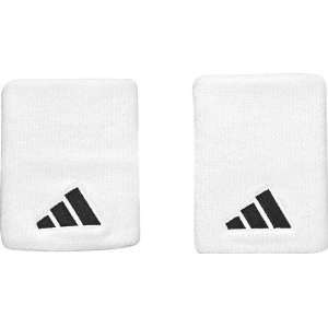  Adidas Tennis Wristbands, Set of 2, White Sports 