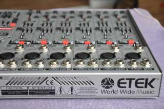 ETEK AD1823 18 Channel Analog Mixer Brand NEW  