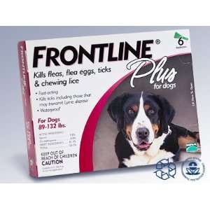  Single Dose Frontline Plus Flea and Tick Control for Dogs 
