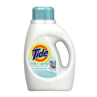 Tide Free and Gentle High Efficiency Unscented Detergent, 50 Ounce 