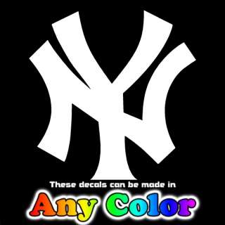 New York Yankees Cap Logo Auto Car Window Sticker Decal  