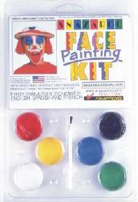 This 6 Color Snazaroo Face Painting Kit can paint up to 30 full faces 