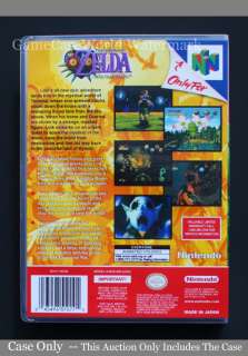 Legend of Zelda Majoras Mask NEW Custom Game Case *NO GAME*  