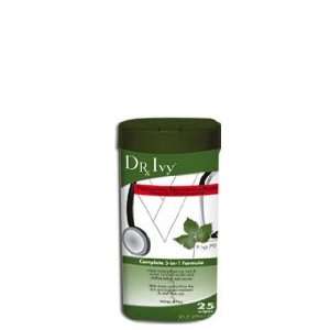 Dr. Ivy 25 ct. Wipes 3 in 1 Poison Ivy prevention, treatment, relief 