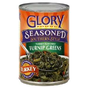 Glory Foods, Greens Turnip Smoked Trky, 14.5 Ounce (12 Pack)  