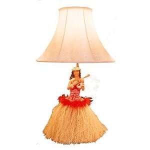  HULA DANCER ukelele MOTION TABLE LAMP desk light 