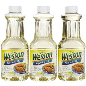 Pure Wesson 100% Natural Vegetable Oil 24 oz  Grocery 