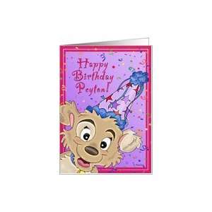  Peyton   Birthday Pup w/ Princess Verse Card Health 