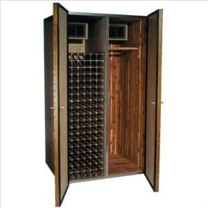  Vinotemp 700 His/Hers 700 His/Hers Oak Wine Cooler and Fur 