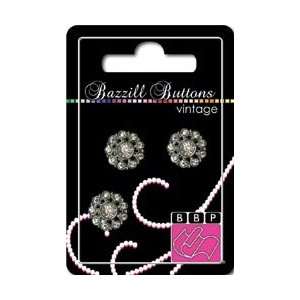  Bazzill Vintage Buttons   Sophia .75 3/Pkg Arts, Crafts 