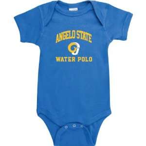   State Rams Royal Blue Water Polo Arch Baby Creeper