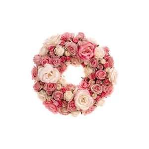   Wedding and Valentines Artificial Silk Rose Wreath