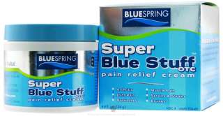 Blue Spring International   Super Blue Stuff Pain Relief Cream Maximum 