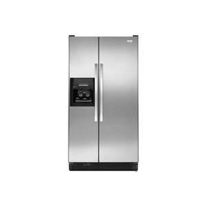 Whirlpool ED5LHAXWS 25.4 cu. ft. Side by Side Refrigerator   Stainless 