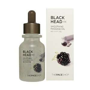  [The Face Shop] Blackhead EX Smoothing Massage Oil 30ml 